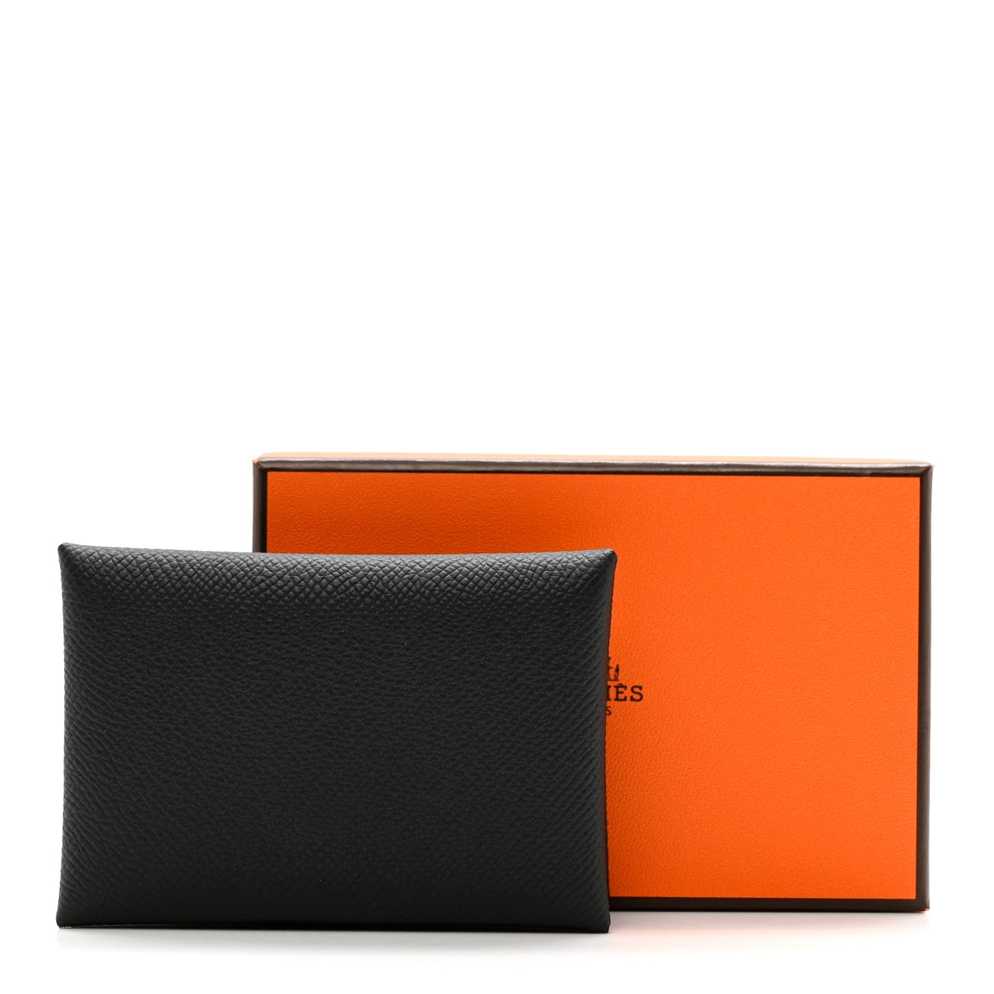 Epsom Calvi Duo Card Case Black