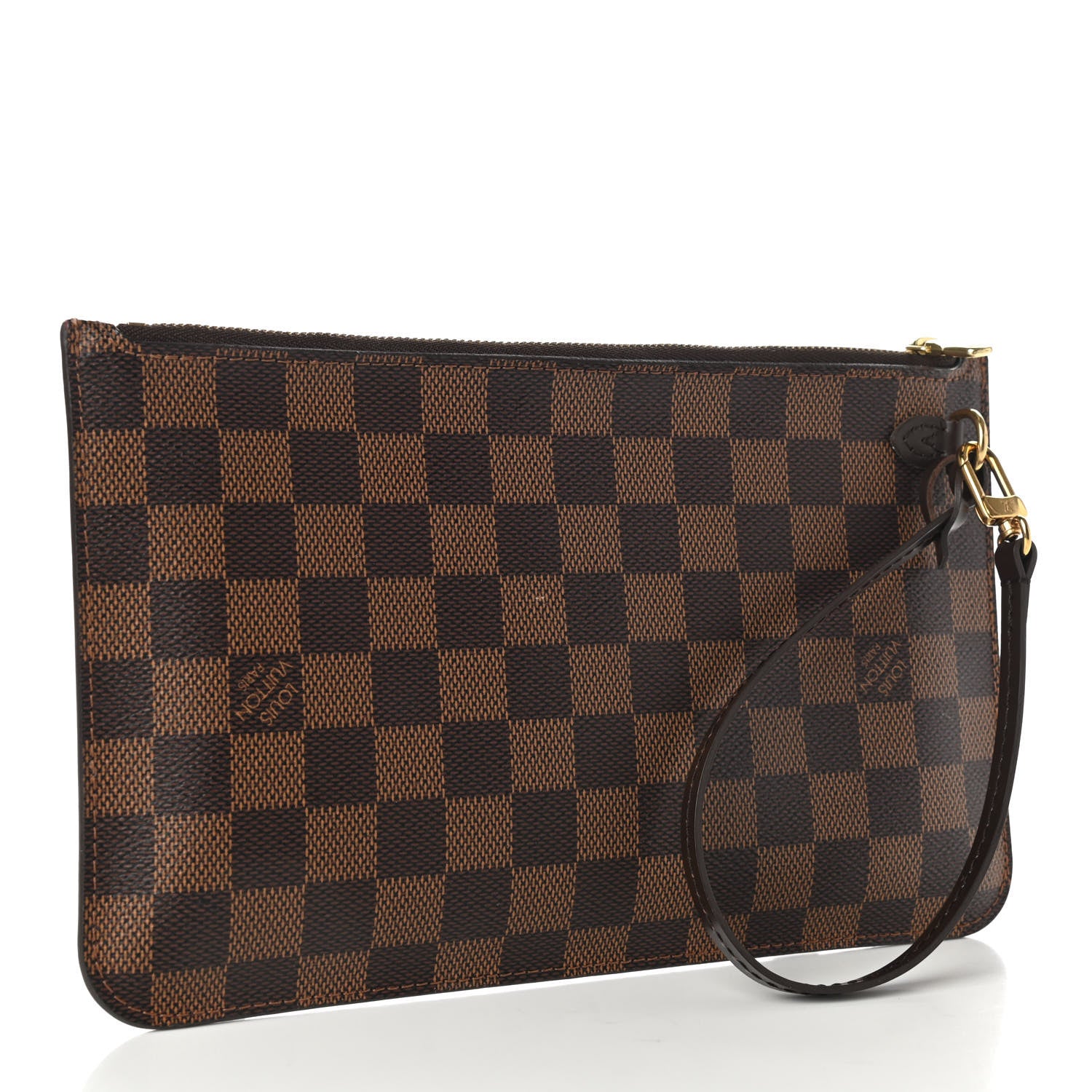 Louis Vuitton Damier Ebene Neverfull MM GM Pochette 3 of 11