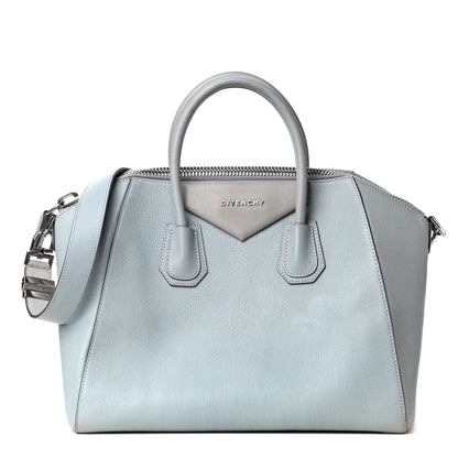 Givenchy Sugar Goatskin Medium Antigona Dusty Blue 1 of 5