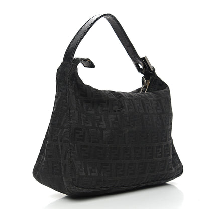 Fendi Zucchino Mini Pochette Black 2 of 8