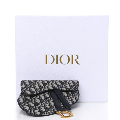 Christian Dior Oblique Saddle Belt Bag Blue 7 of 7