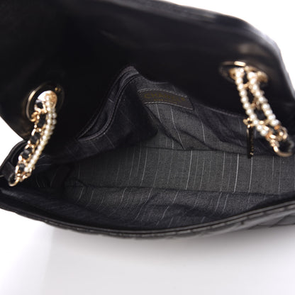 Chanel Lambskin Medium Westminster Pearl Flap Black 5 of 9