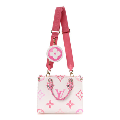 Louis Vuitton Monogram Giant By The Pool 2.0 Onthego PM Pink 1 of 10