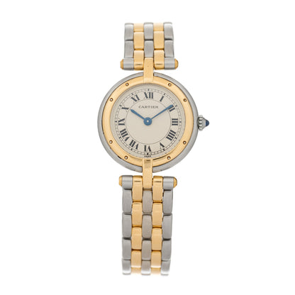 Cartier Stainless Steel 18K Yellow Gold 24mm Panthere Vendome Quartz Watch 1 of 4