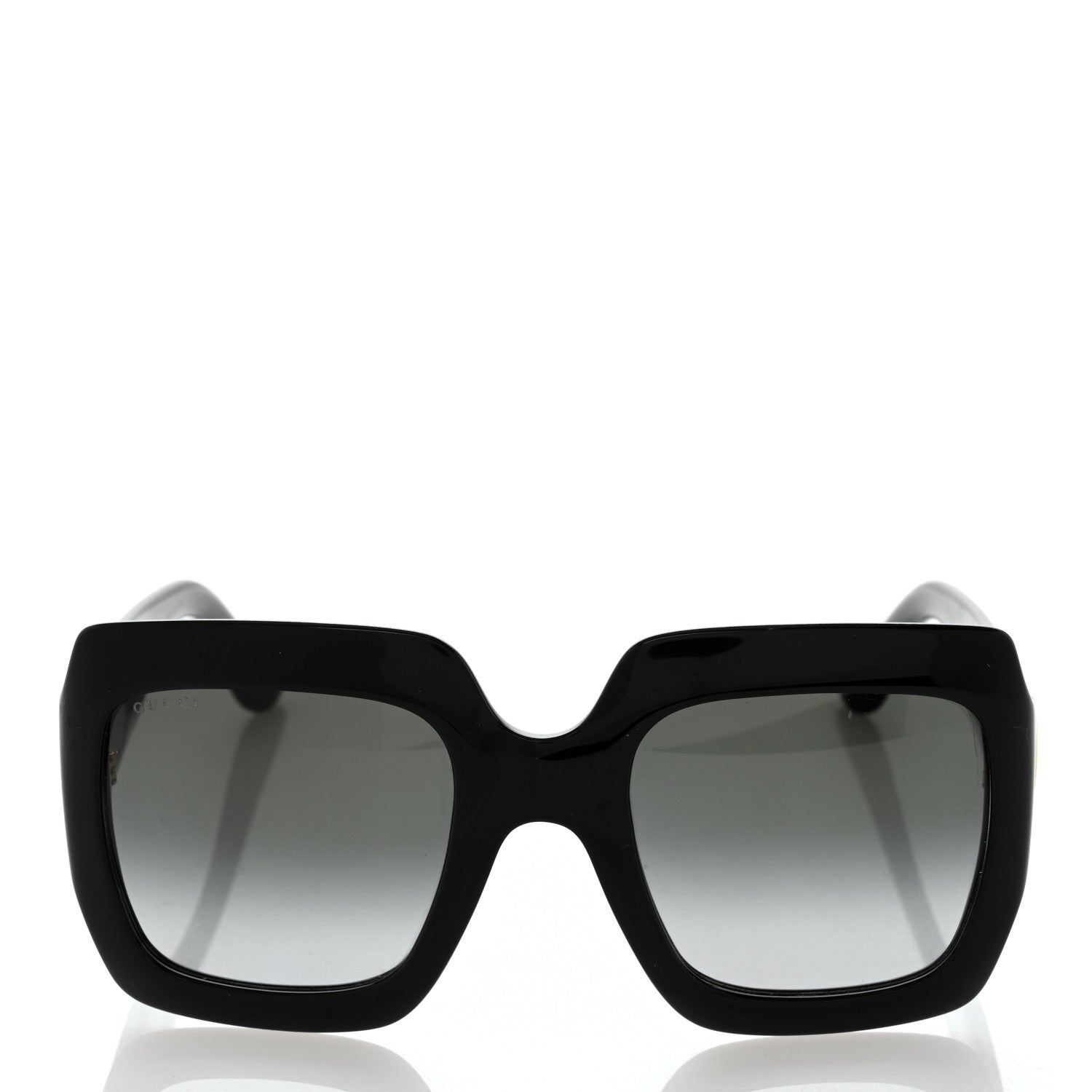 Gucci Acetate Square Frame Sunglasses GG0053S Black 2 of 8