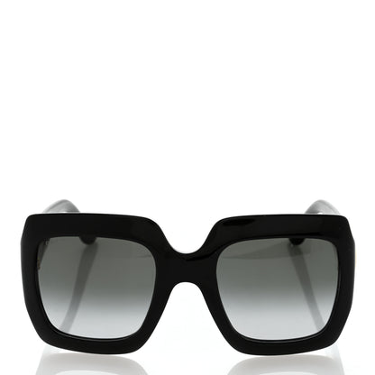 Gucci Acetate Square Frame Sunglasses GG0053S Black 2 of 8