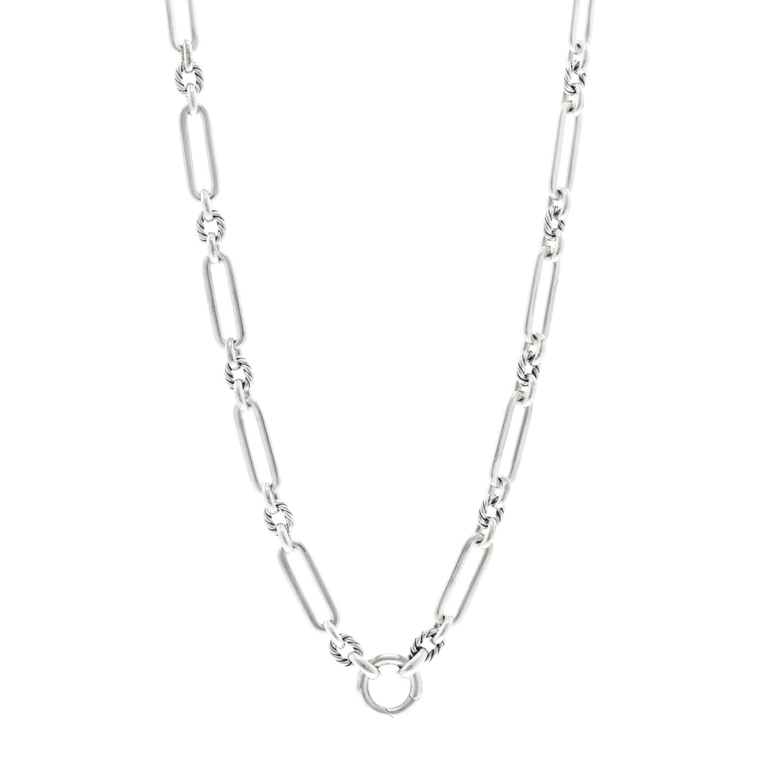 David Yurman Sterling Silver Lexington Chain Necklace 1 of 4