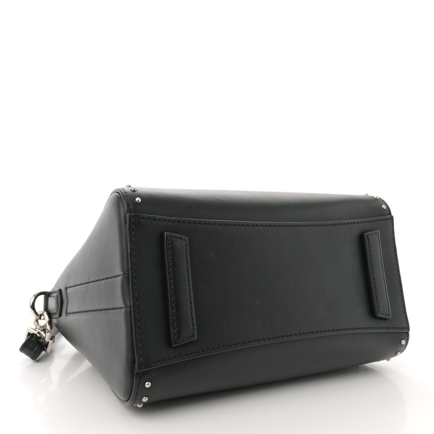 Smooth Calfskin Mini Studded Antigona Black