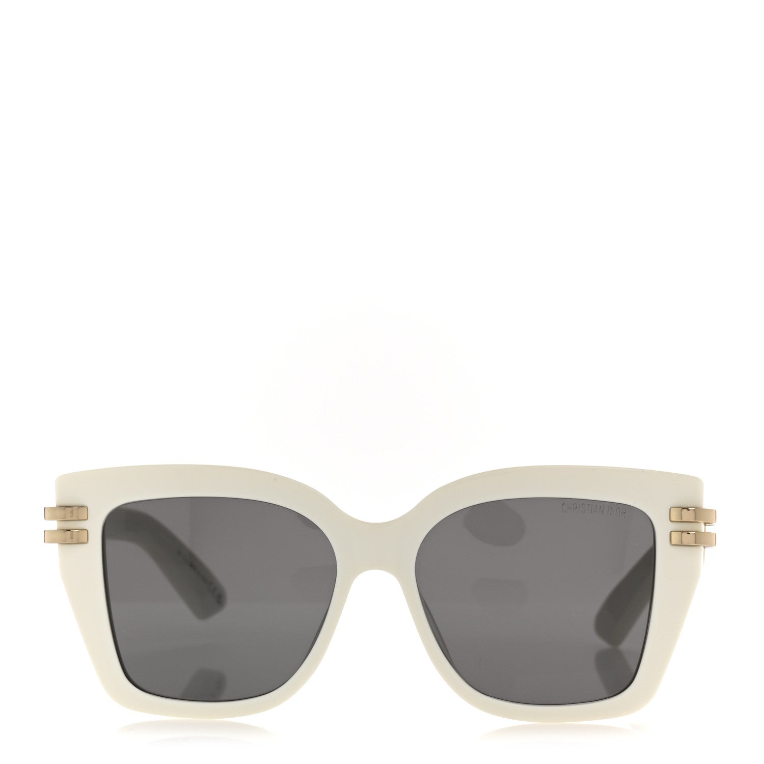 Christian Dior Acetate CDior S1I Square Sunglasses Ivory 2 of 9