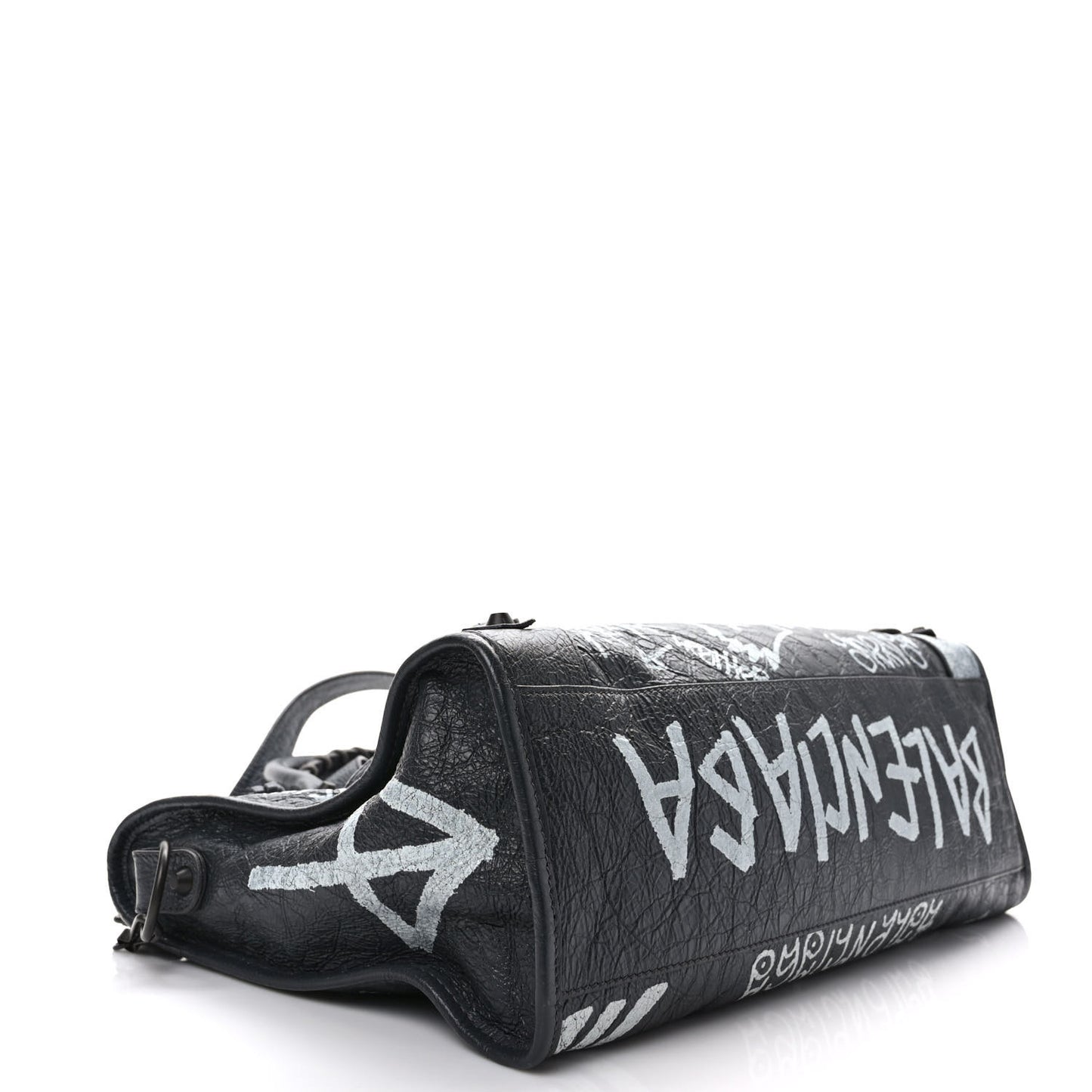 Agneau Arena Graffiti All Over Classic Hardware City Gris Fossile White