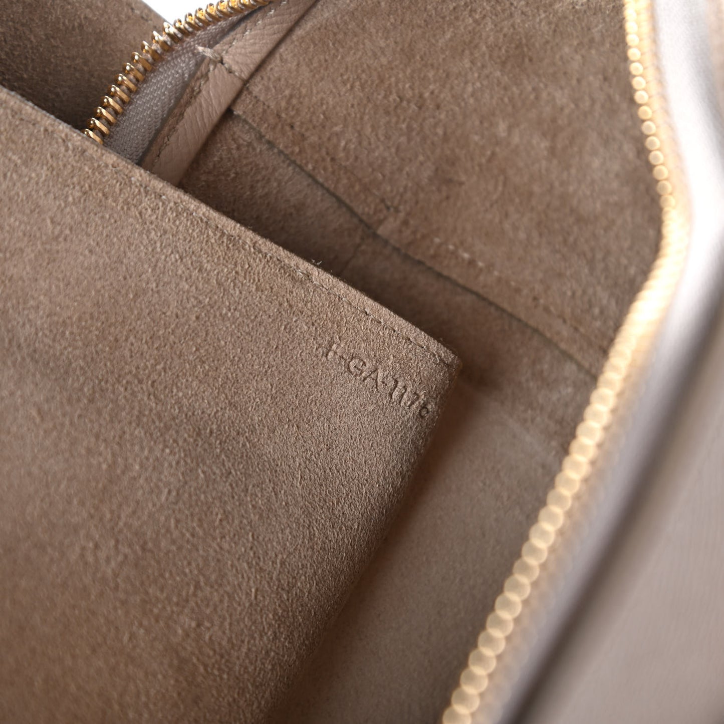 Grained Calfskin Mini Belt Bag Light Taupe