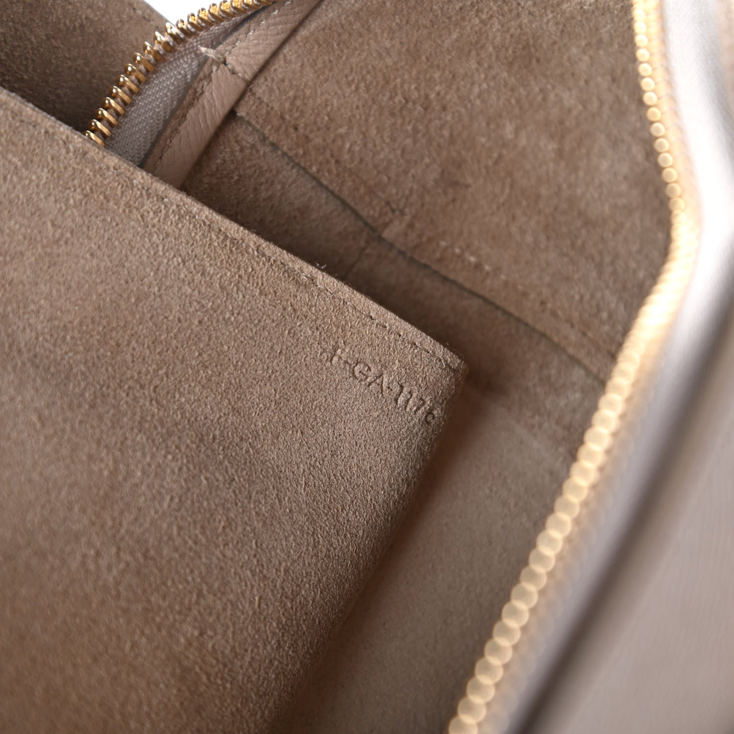 Celine Grained Calfskin Mini Belt Bag Light Taupe 9 of 10