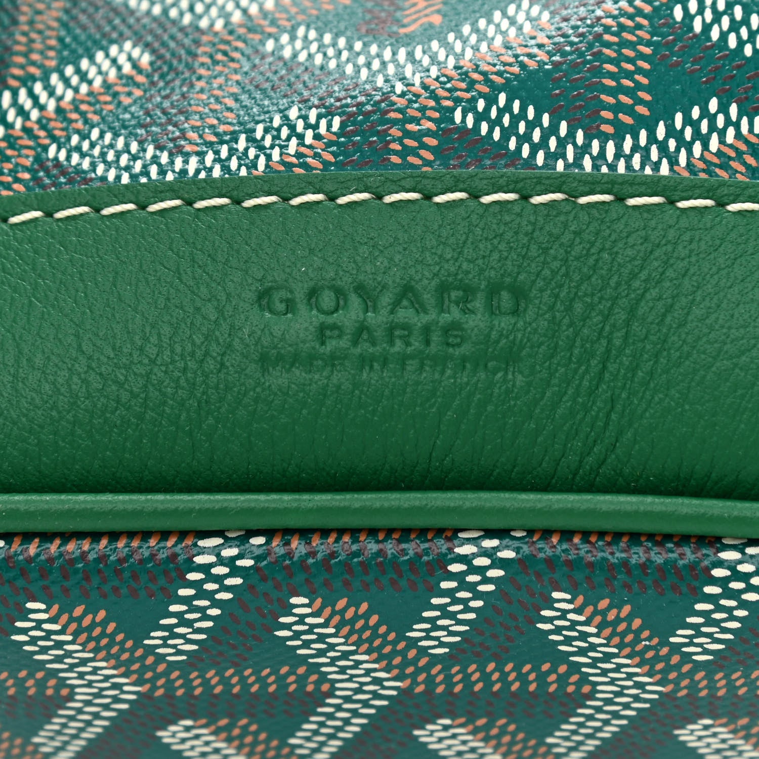 Goyard Goyardine Petit Flot Bucket Bag PM Green 6 of 10