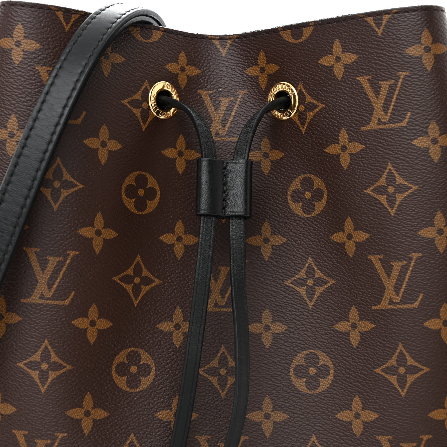 Louis Vuitton Monogram Neonoe MM Black 8 of 11