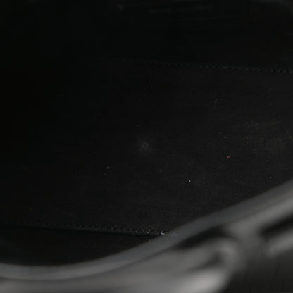 Saint Laurent Calfskin Crocodile Embossed Nano Sac De Jour Black 10 of 15