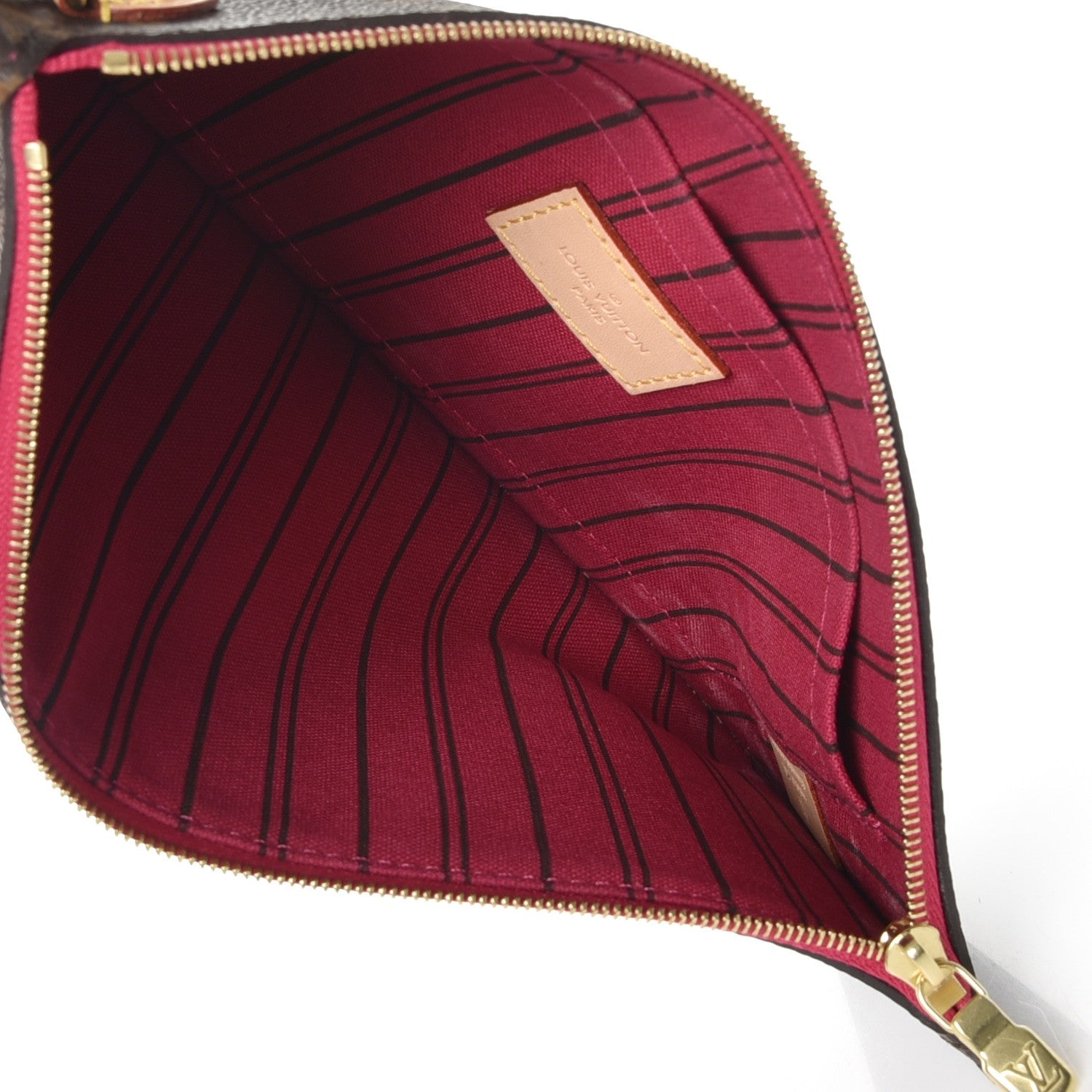 Louis Vuitton Monogram Neverfull MM GM Pochette Pivoine 5 of 8