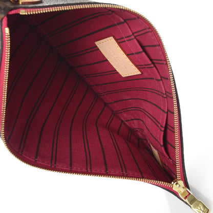 Louis Vuitton Monogram Neverfull MM GM Pochette Pivoine 5 of 8