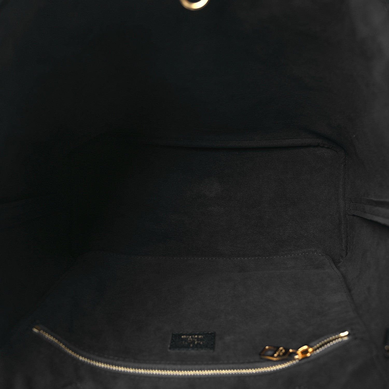 Louis Vuitton Empreinte Monogram Giant Neverfull MM Black 6 of 10