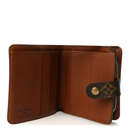 Louis Vuitton Monogram Compact Zippe Zipped Wallet 5 of 9