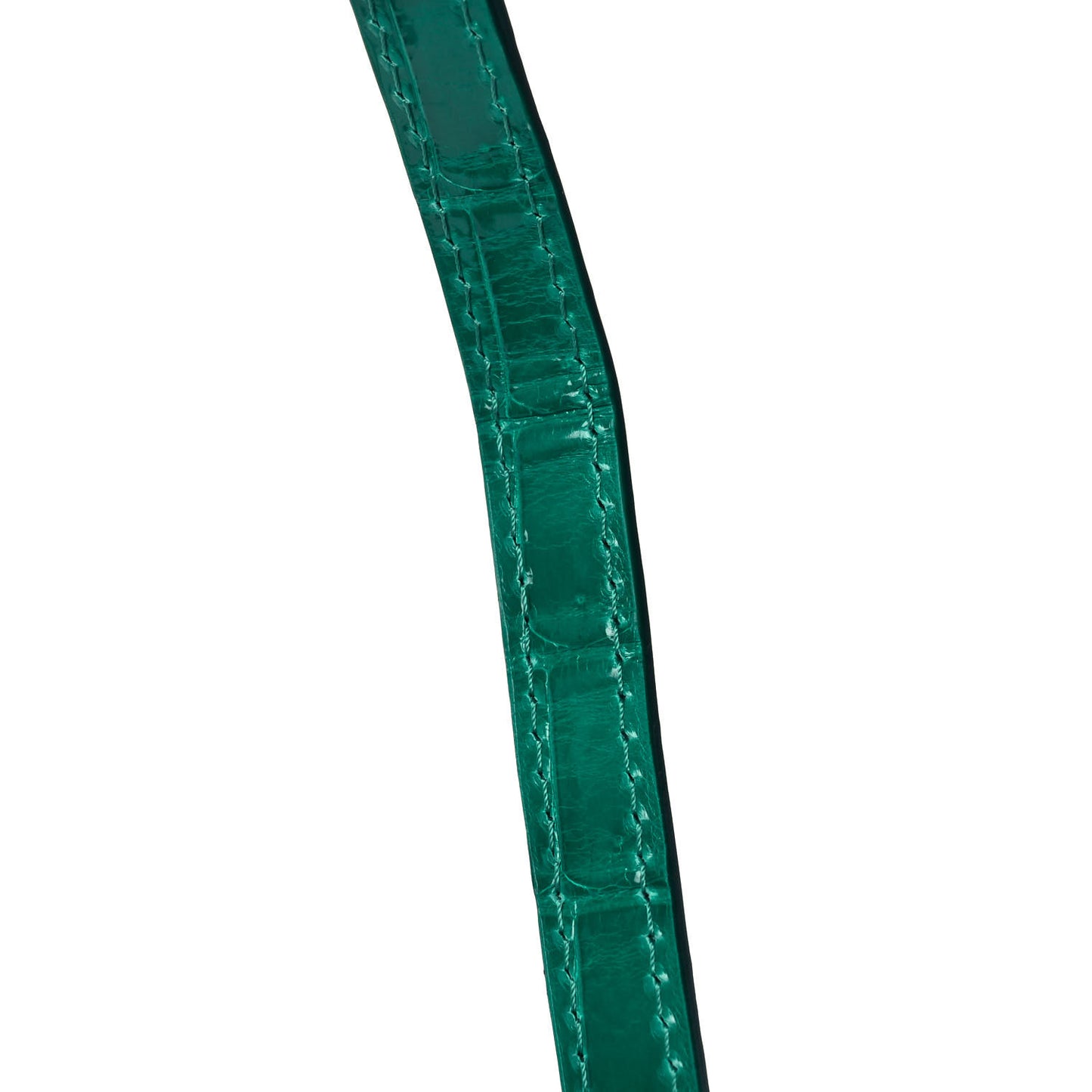 Crocodile Capucines Mini Emeraude