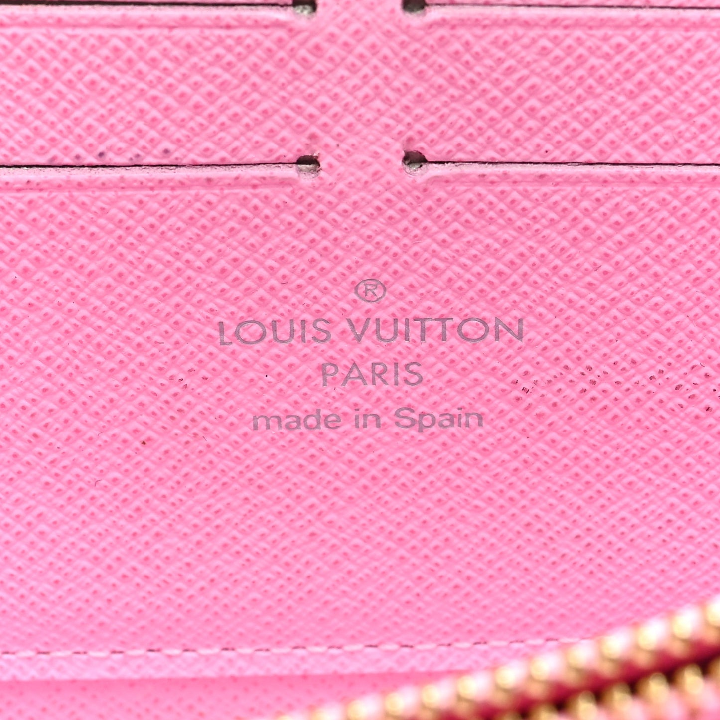 Monogram Multicolor Zippy Wallet White Litchi