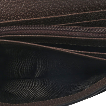 Gucci GG Supreme Monogram Web Ophidia Continental Wallet Brown 6 of 7