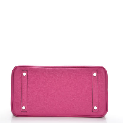 Hermes Togo Birkin 30 Rose Pourpre 6 of 29