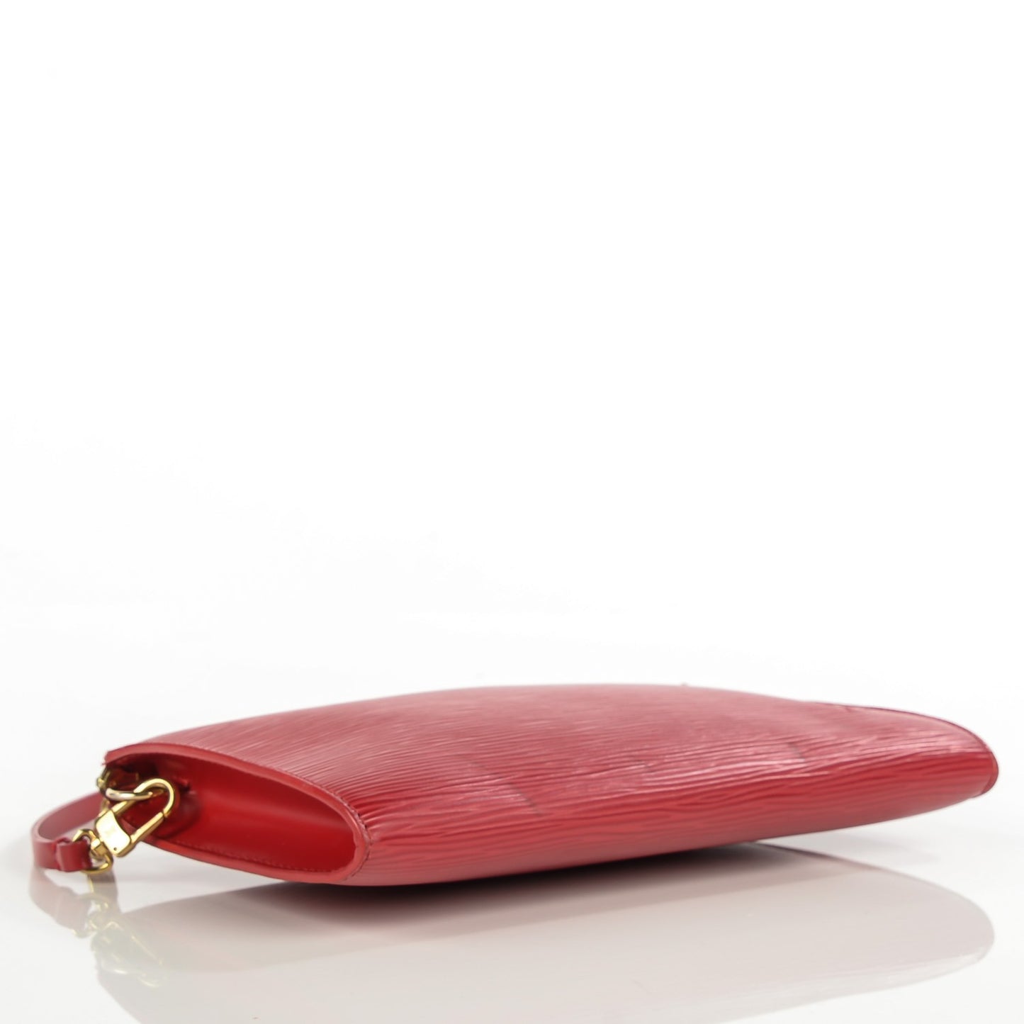 Epi Pochette Accessories 24 Castillan Red