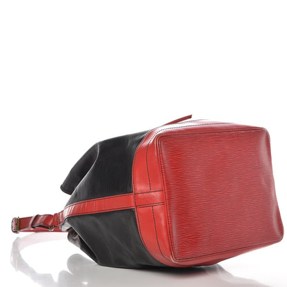 Louis Vuitton Epi Noe Black Red 4 of 11