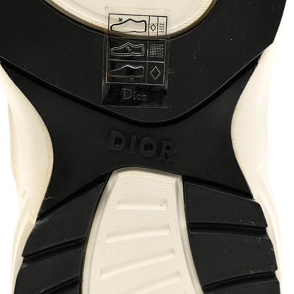 Christian Dior Technical Mesh Calfskin Mens B30 Sneakers 42 Green Grey 6 of 9