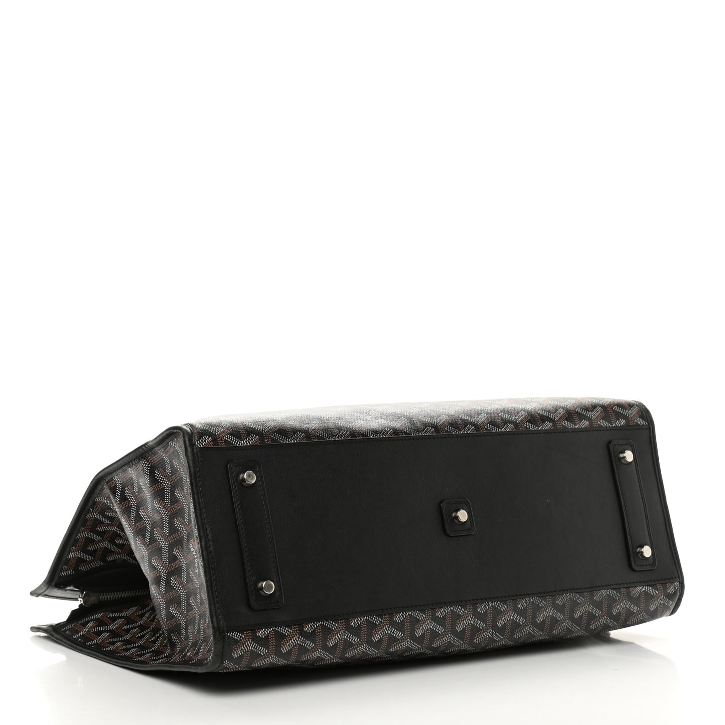 Goyardine Marquises Tote Black