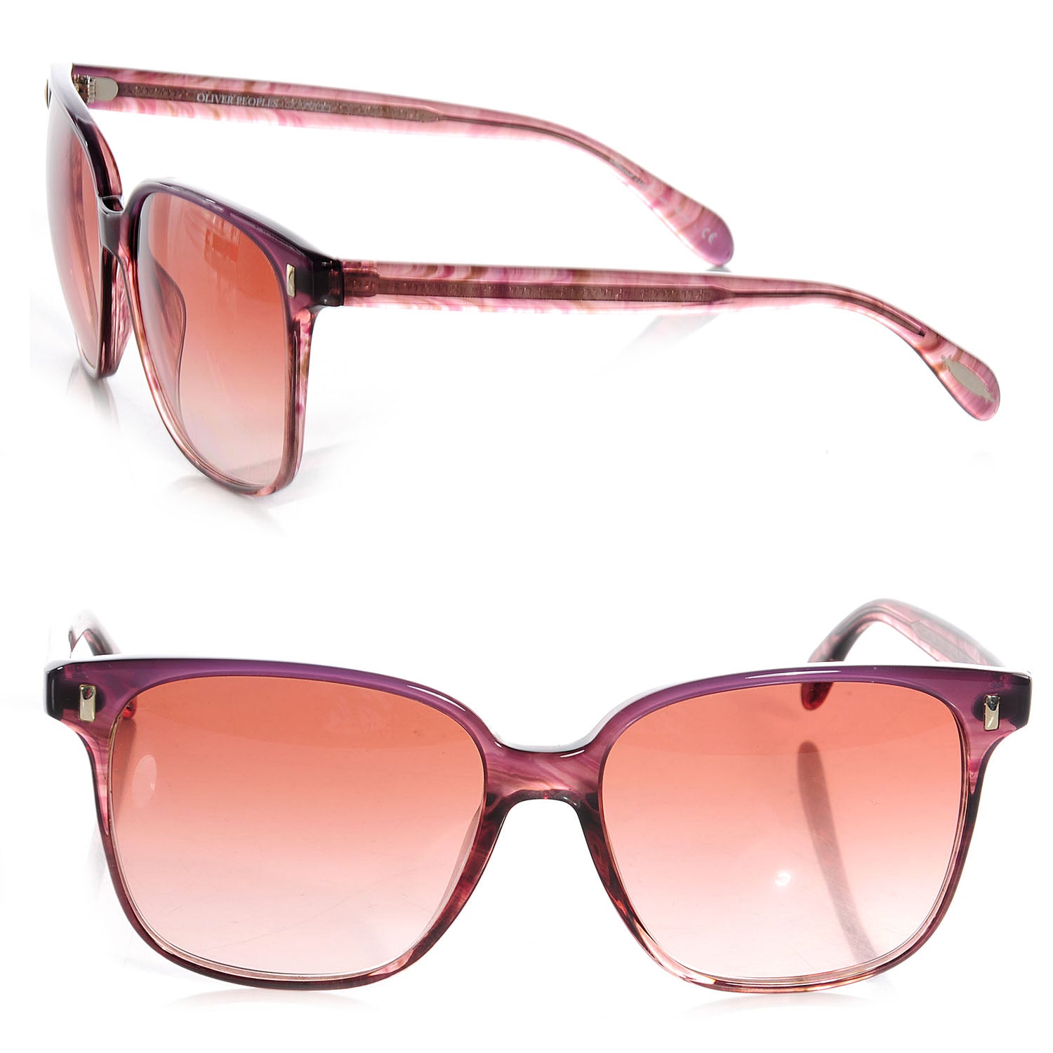 Oliver Peoples Sonoma Gradient Marmont Sunglasses Faded Fig 1 of 18