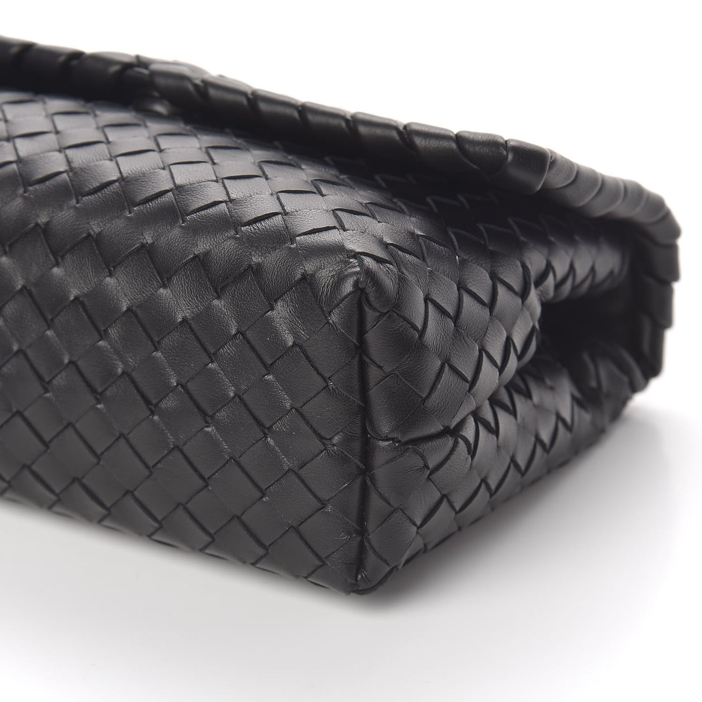 Nappa Intrecciato Baby Olimpia Shoulder Bag Tourmaline