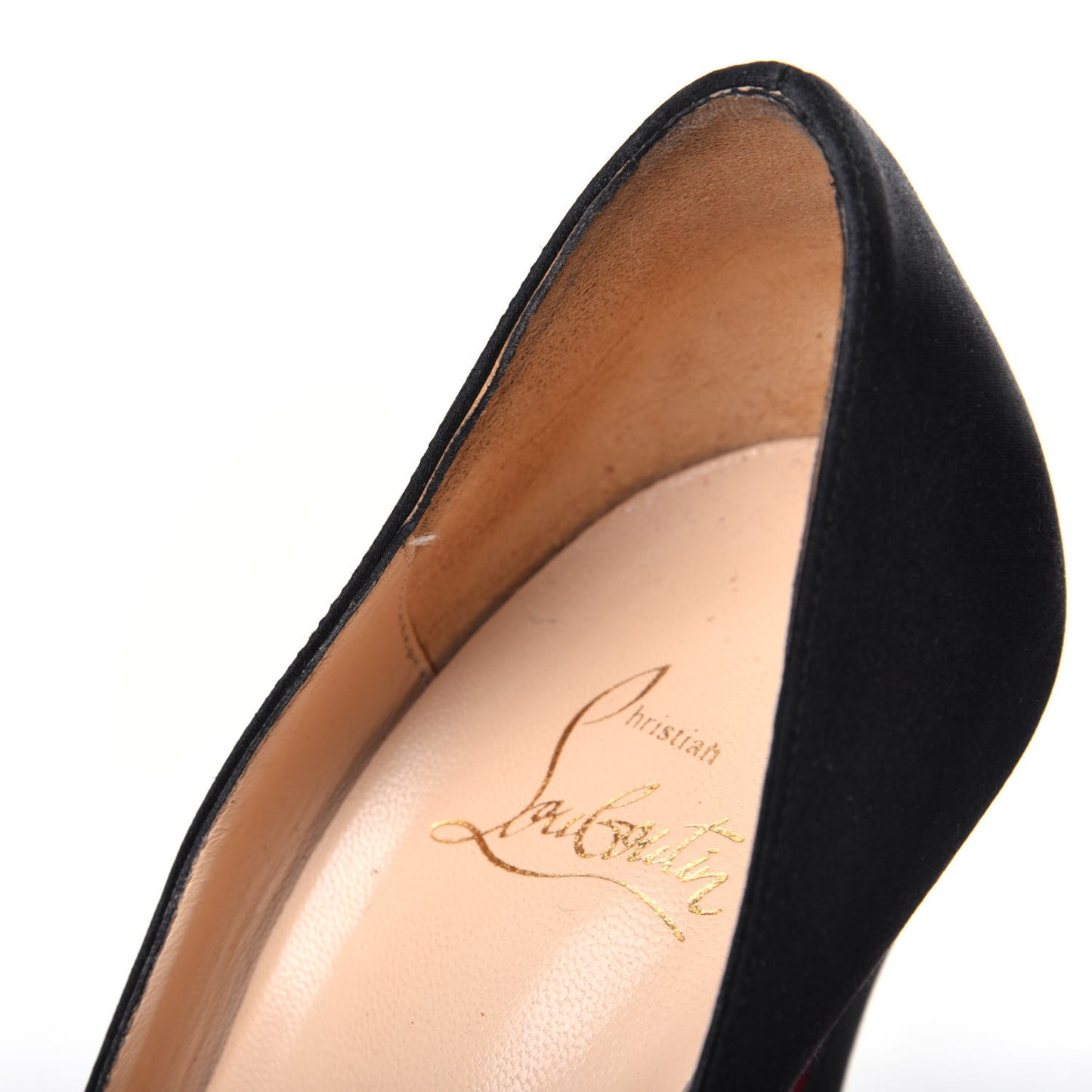 Crepe Satin Madame Butterfly 120 Pumps 38.5 Black