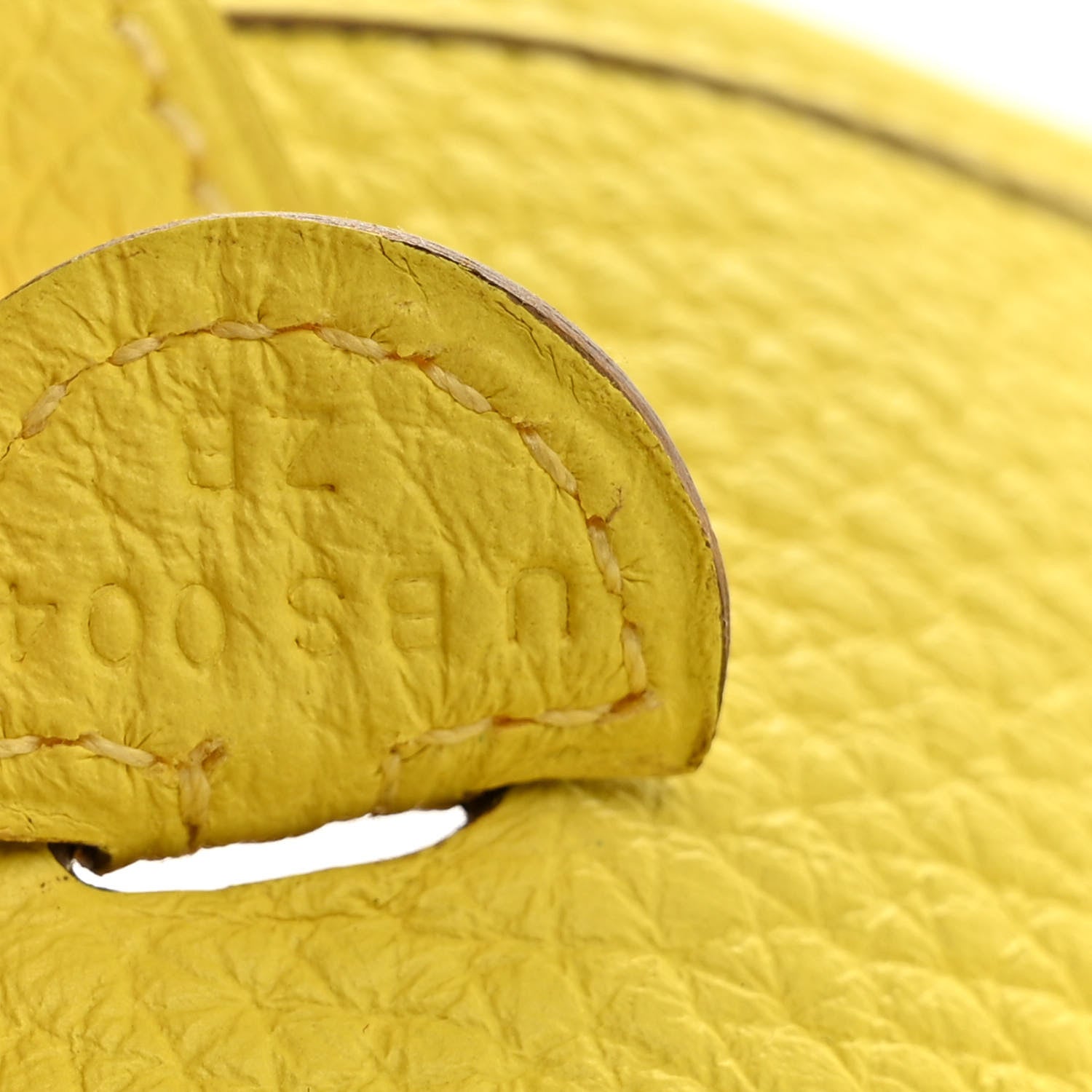 Hermes Taurillon Clemence Evelyne TPM Limoncello 11 of 19