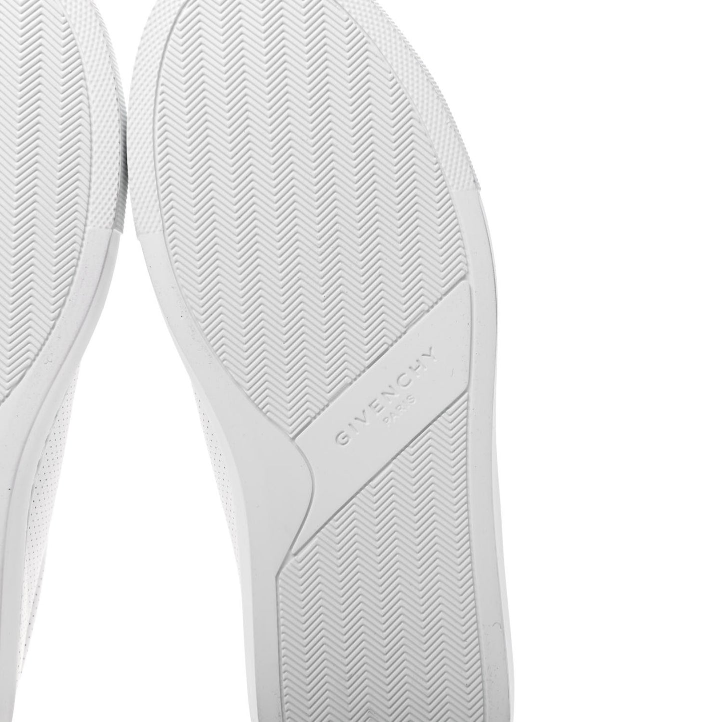 Calfskin Perforated Womens Urban Street Sneakers 36 White Pink