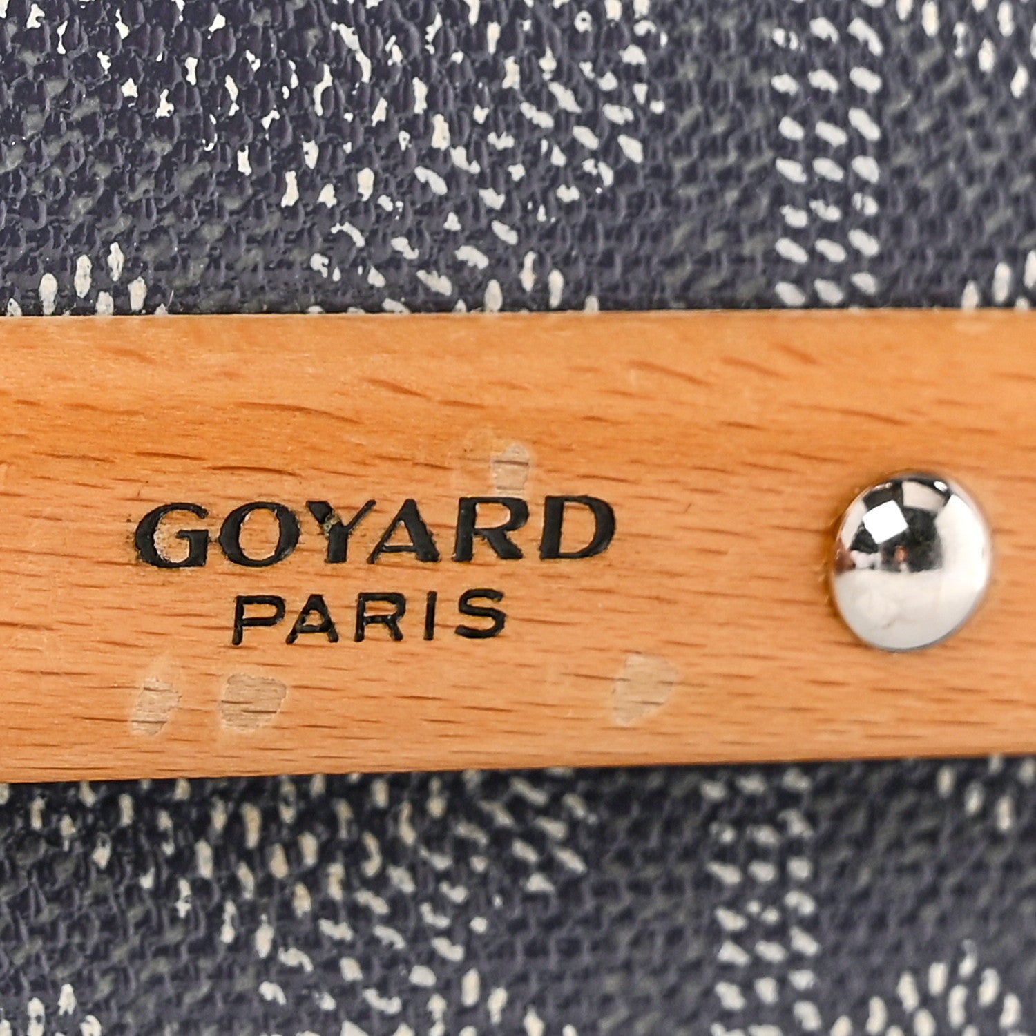 Goyard Goyardine Monte Carlo Bois Clutch With Strap Gray 14 of 14
