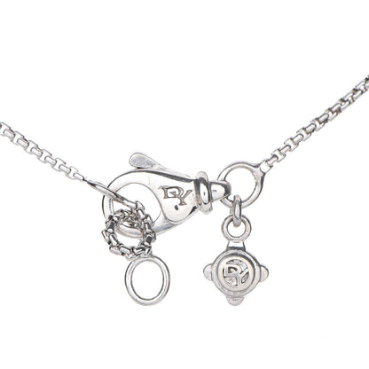 David Yurman Sterling Silver Diamond 7mm Infinity Pendant Necklace 7 of 7