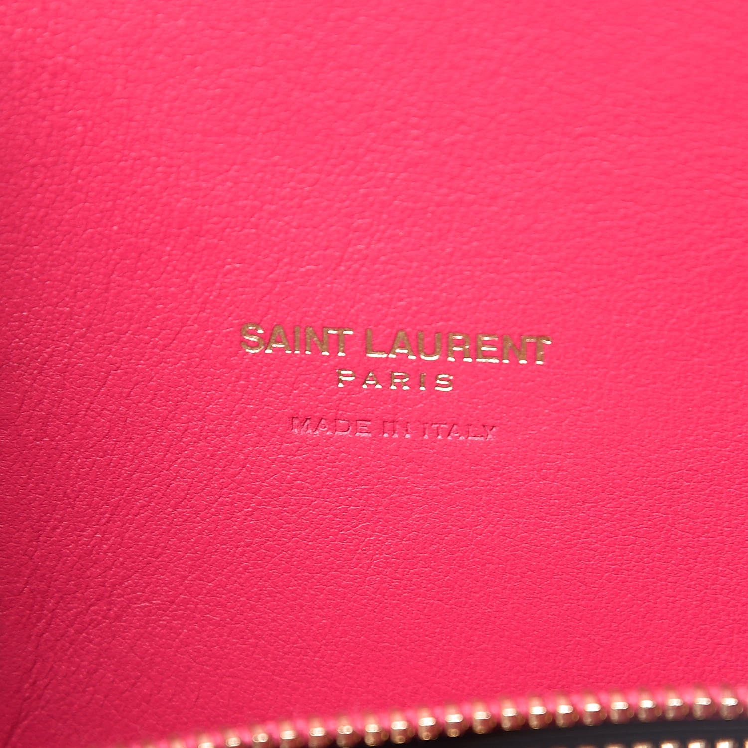 Saint Laurent Calfskin Small Sac De Jour Black Fuchsia 8 of 15