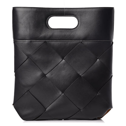 Bottega Veneta French Calfskin Small Slip Tote Black 1 of 10