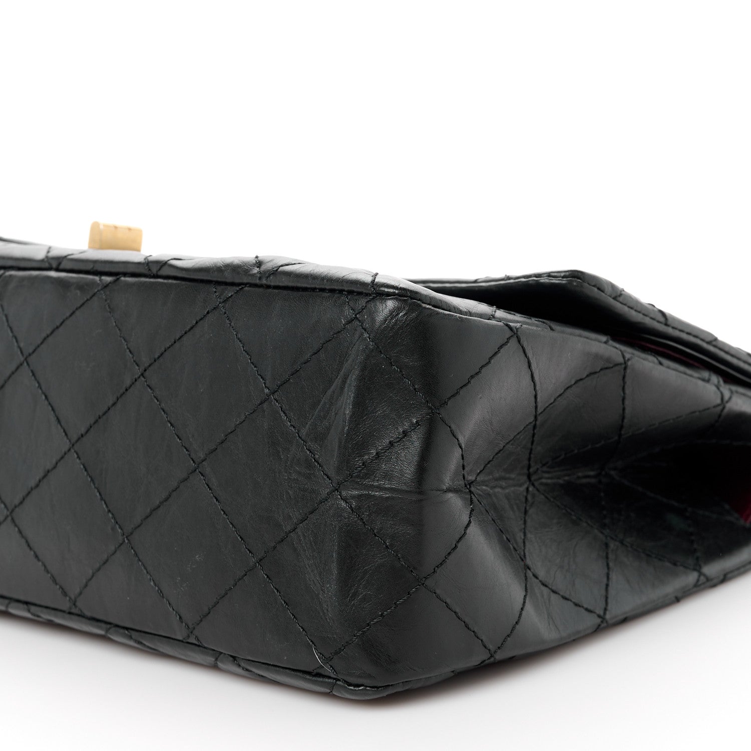 Chanel Aged Calfskin Quilted 2.55 Reissue 227 Flap Black 9 of 13