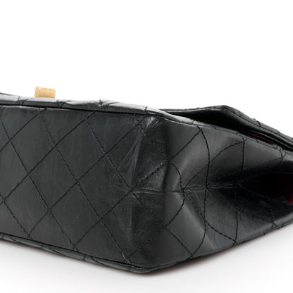 Chanel Aged Calfskin Quilted 2.55 Reissue 227 Flap Black 9 of 13