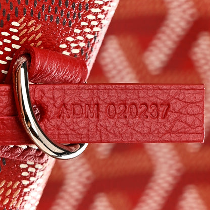 Goyard Goyardine Saint Louis PM Red 8 of 11