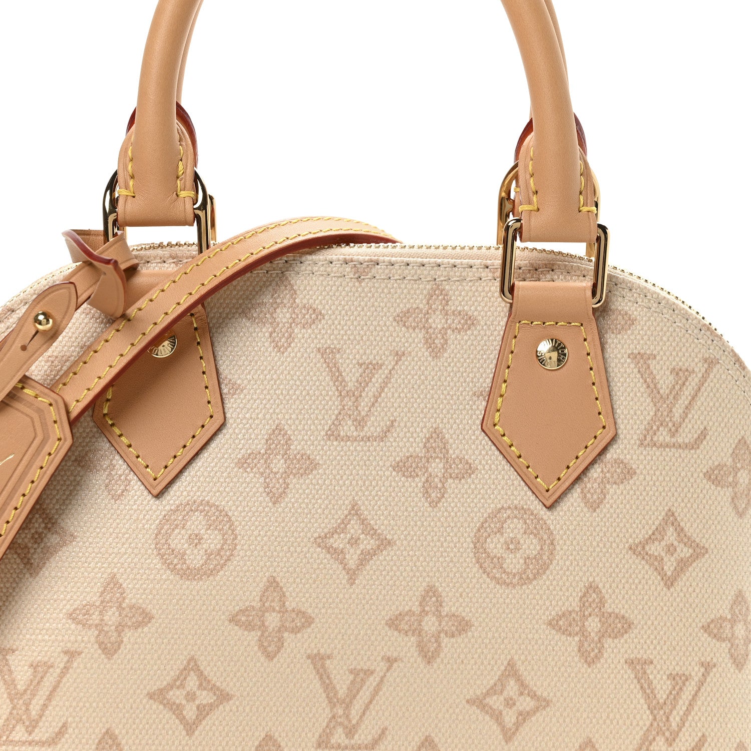 Louis Vuitton Monogram Origine Lin Alma BB 12 of 17