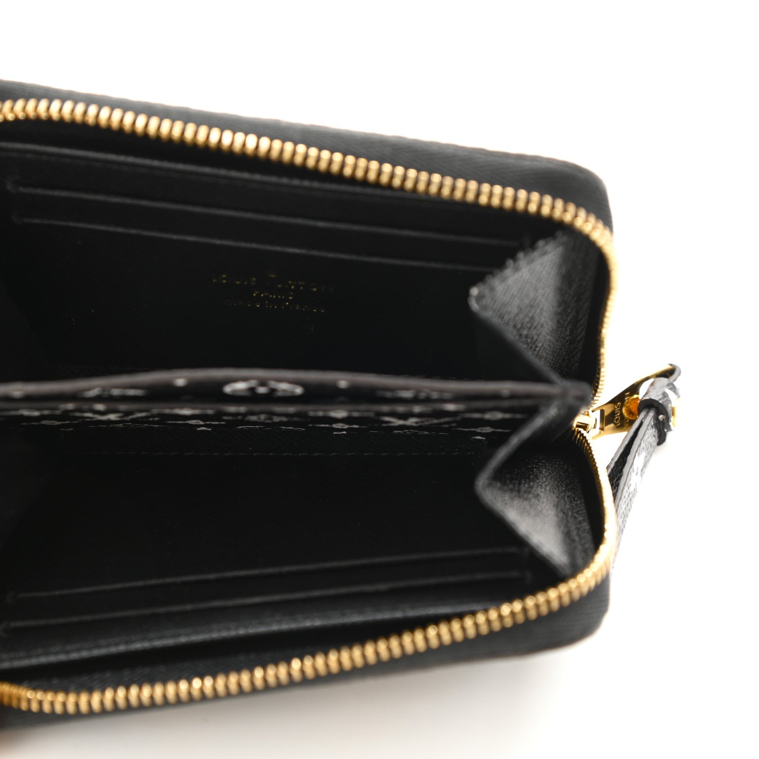 Louis Vuitton Monogram Giant Jungle Zippy Coin Purse Black 7 of 18
