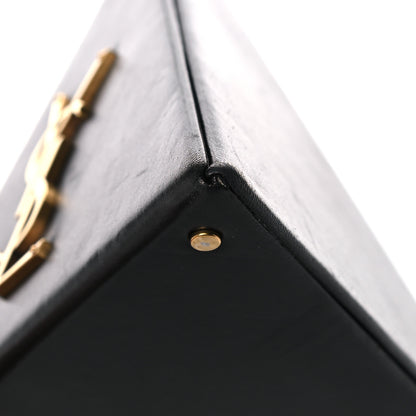 Saint Laurent Lambskin Pyramid Clutch Black 13 of 17