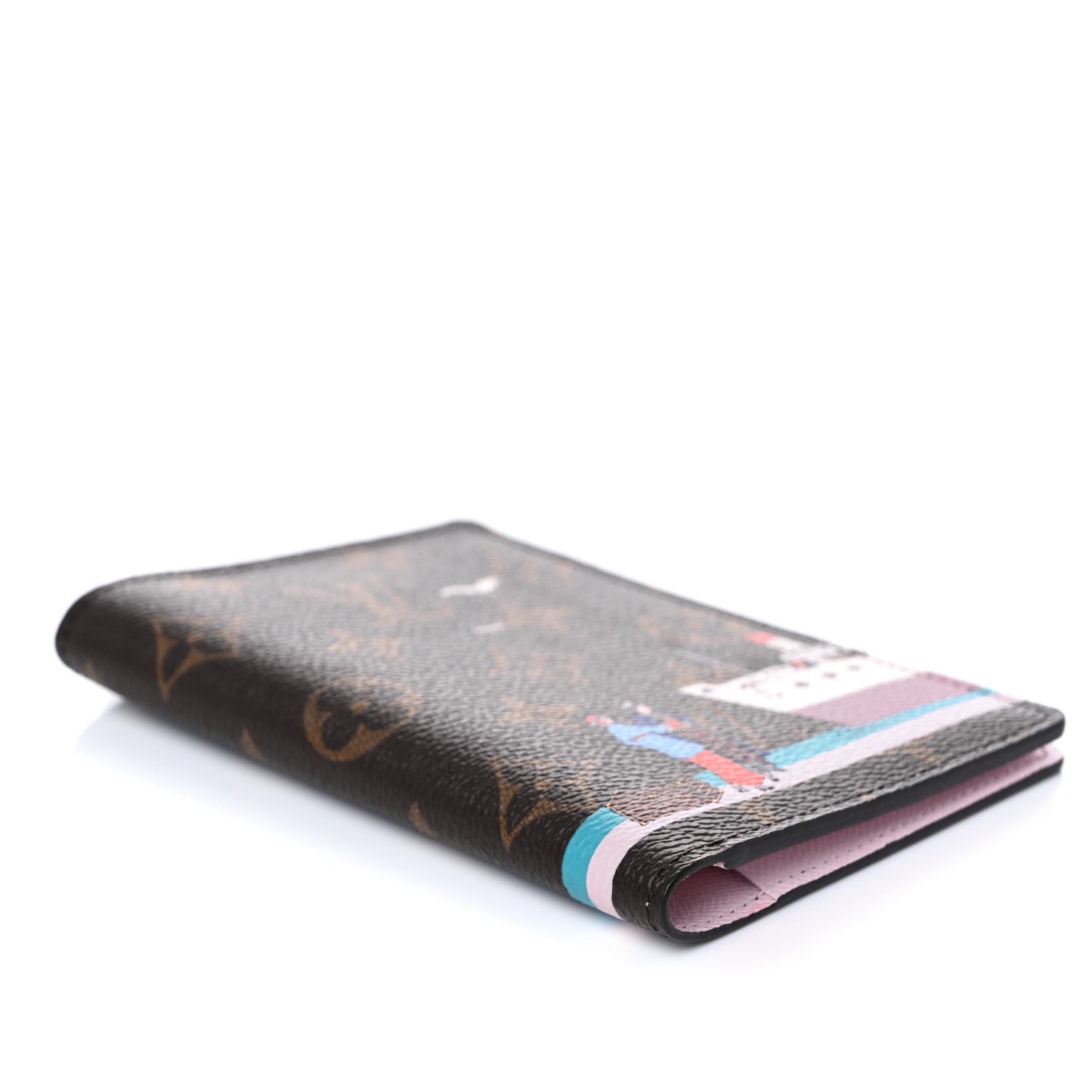 Monogram 2016 Christmas Animation Passport Cover Rose Ballerine