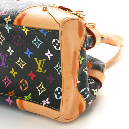 Louis Vuitton Monogram Multicolor Claudia Black 9 of 10