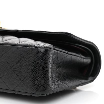 Chanel Caviar Quilted Medium Double Flap Black 14 of 14