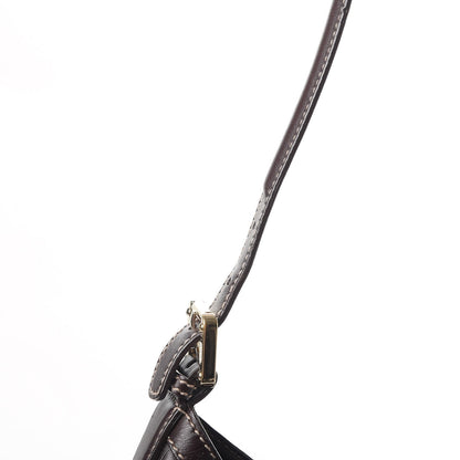 Gucci Calfskin Medium Britt Hobo Dark Brown 8 of 10